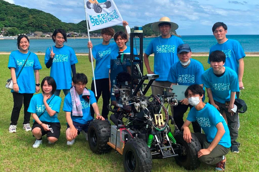 Beach clean-up robot Project
