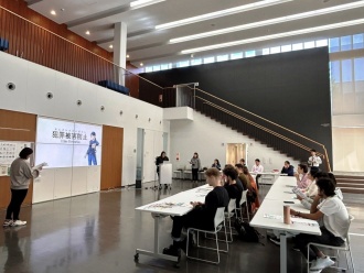 犯罪被害防止など生活安全についても学びました