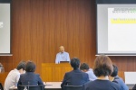 鳥取大学 進藤明彦准教授による講演の様子