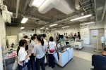 研究室・施設見学の様子