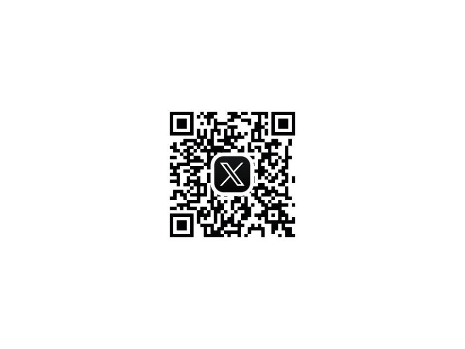 XアカウントQRコード