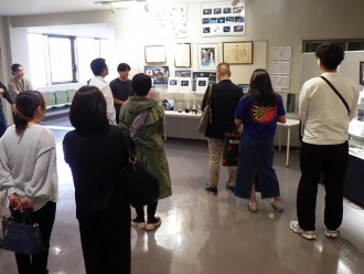 革新的宇宙利用実証ラボラトリー見学の様子