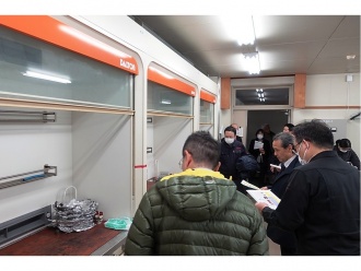 過去の巡視で指摘があった実験室の巡視