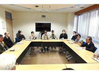 巡視後の意見交換