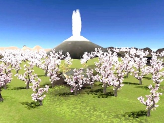 チームB:火山・地学を学ぶ仮想空間2