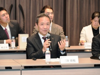 九工大三谷学長によるご挨拶