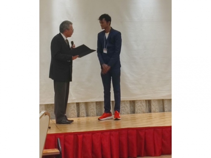 授賞式の様子
