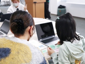 アンプラグドプログラミングの様子