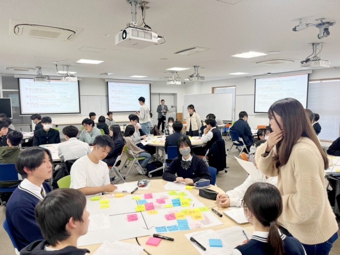 第2部(グループワーク模擬体験)の様子