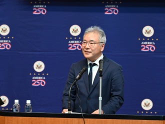 安永学長の挨拶