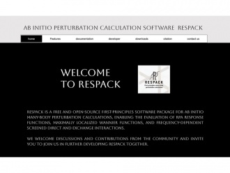 RESPACK 公式ウェブサイト