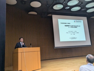 学会賞受賞講演の様子