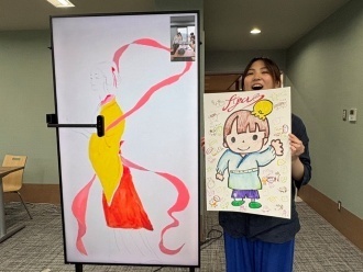 お互いの作品を並べて作成(APハウス)