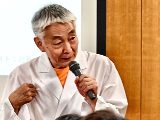 戸畑キャンパスでの講演の様子