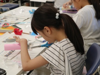工作に取り組む様子