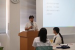 宮野英次研究院長による開講のあいさつ