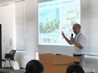 齊藤剛史副研究院長による大学紹介
