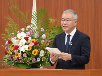 学長告辞