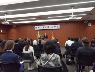 入学式の様子