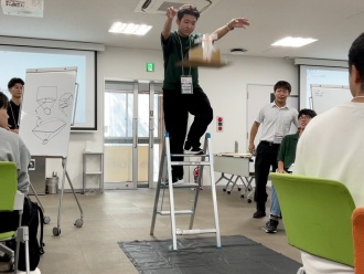 Egg Drop Challengeの様子