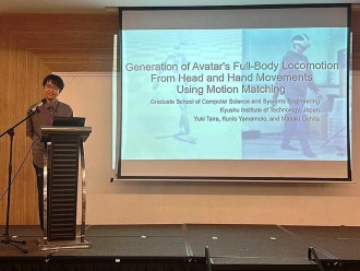  Research presentation at ICCGIV2025 2