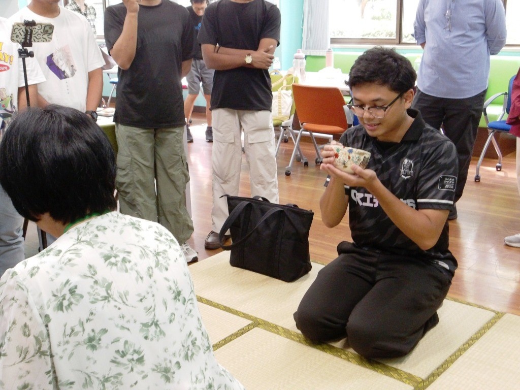 Tea Ceremony at Global Communication Lounge