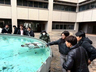Laboratory Tour at Wakamatsu Campus