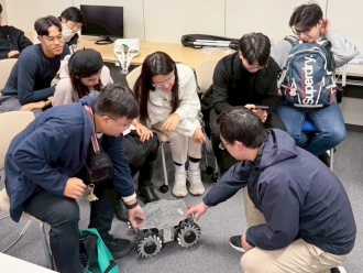  Laboratory tour at Iizuka Campus