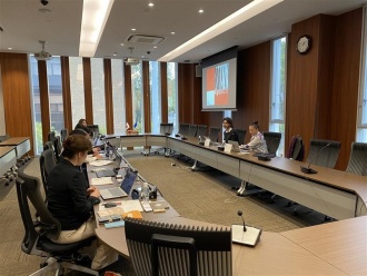 Scenes from the meeting